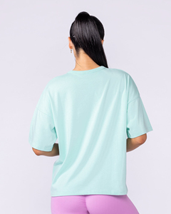 Camiseta Básica Informal Holgada de Primera Calidad del Fabricante, Cuello Redondo, Manga Corta, Camiseta Personalizada, Camisetas para Mujer - Product Image 3