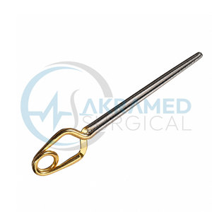 High Quality Yasargil Temporary Occlusion Clip 11mm Slightly Curved Jaw Stainless Steel <b>Neurosurgery</b> <b>Instrument</b> CE Certified - Product Image 4