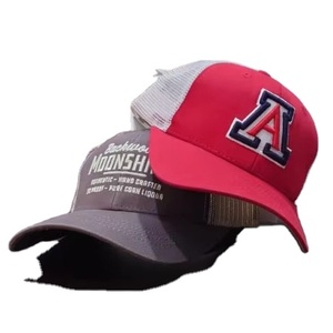 Casquette de baseball à 5 panneaux en coton 100% avec logo brodé, pour l'hiver, en plein air, sportive, réglable, pour les fêtes - Product Image 1