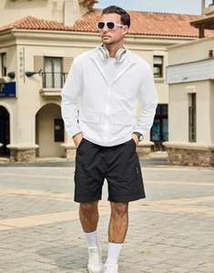 เสื้อแจ็คเก็ตกันลมสำหรับทุกเพศ พร้อมบริการออกแบบโลโก้ตามสั่ง - Product Image 2