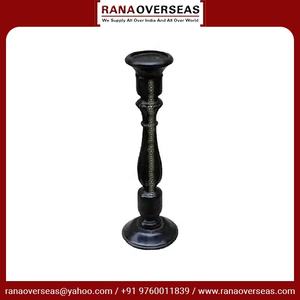 Soporte de vela de madera ecológico hecho a mano caro para decoraciones de fiesta decoraciones de Boda del fabricante indio - Product Image 6