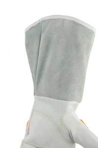 Guantes de Soldadura HOLY SIGNS INTERNATIONAL Resistentes al Calor de 10 Pulgadas con Muñequera Elástica y Características Antivibración - Product Image 4