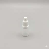Ensemble de flacons compte-gouttes cylindriques en plastique PE/PP étanches APS C0078 pour médicaments, produits chimiques de laboratoire, solutions liquides 3-20 ml