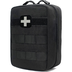 Pochette médicale en cuir imperméable pour les premiers secours, les médicaments, les voyages et les activités de plein air, à prix raisonnable. - Product Image 1