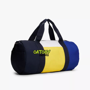 Sac de sport personnalisé en sublimation, grand sac de voyage avec compartiment pour chaussures et poche imperméable, vente en gros - Product Image 5