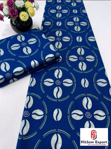 Tissu en coton imprimé wax africain double face occultant de qualité supérieure pour robes Ankara, imperméable, vente en gros, export Hitjem - Product Image 4