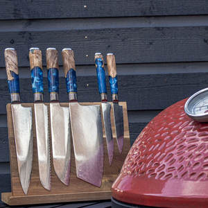 Ensemble de couteaux de chef professionnels en acier carbone, collection multi-pièces pour la préparation quotidienne des repas - Product Image 2