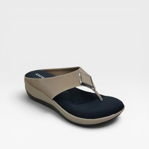 Sandalias de cuña cómodas para mujer, con suela acolchada, calzado informal de moda para uso diario, interior y exterior, ligero - Product Image 1