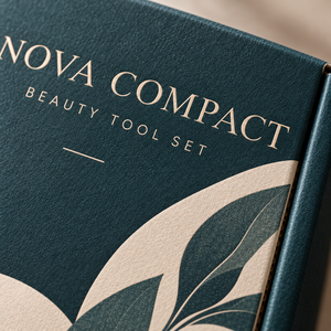 Caja de Embalaje de Cartón Corrugado Impresa Personalizada para el Set de Herramientas de Belleza NOVA - Product Image 3