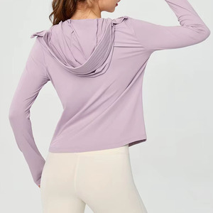 Top 5 Chaqueta con Capucha y Protección Solar UPF 50+ para Mujer, Cortavientos, Ligera, de Manga Larga, con Máscara, Venta al Por Mayor de Fábrica - Product Image 6