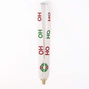 Best Boomer Sooner Red Polyester Handmade Rectangular Shape Strap Design Fancy Gold <b>Hooks</b> Embroidered Letter Design Durable Bag - Product Image 5