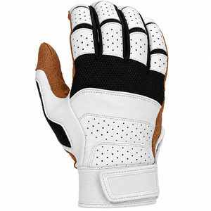 New Design Top Selling High Quality Breathable Adult Men Baseball Batting Gloves Leather Eco-Friendly Custom Logo - Product Image 2
