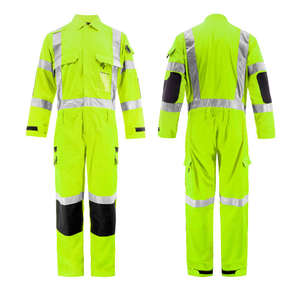 Uniforme de Trabajo de Seguridad Industrial de Alta Visibilidad BETTERGLOWAPPARELMFG Personalizado, Conjunto Unisex de Algodón Transpirable con Certificación CE - Product Image 2