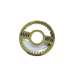 Customized Soft enamel Metal Crafts with Black Nickel Gold Silver Copper Glitter Finish coins - Product Image 1