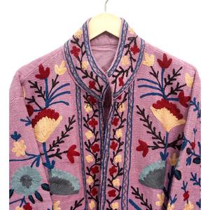 Handmade Boho Embroidery Suzani TNT <b>Jacket</b> Floral Coat Suzani <b>Jacket</b> Embroidery TNT <b>Jacket</b> <b>Women's</b> Clothing - Product Image 6