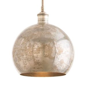 Lámpara Colgante Moderna de Latón, Estilo Nórdico, Industrial, de Techo, con Estructura de Madera y Metal Martillado - Product Image 1