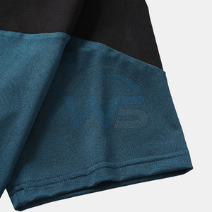 T-shirts pour hommes en gros, prix de vente optimal, 100% coton tricoté, vêtements de fitness, grandes tailles, manches longues, logo personnalisé - Product Image 5