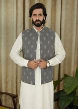 ชุดคุรตะอินเดียสำหรับผู้ชาย ชุดคุรตะปากีสถานสำหรับผู้ชาย ชุดคุรตะผู้ชายแบบดั้งเดิม เสื้อผ้าชาติพันธุ์อินเดีย ชุดคุรตะลำลองสำหรับผู้ชาย ชุดคุรตะอินเดียและปากีสถานสำหรับผู้ชาย - Product Image 5
