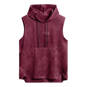 Camiseta Deportiva de Gimnasio 100% Algodón, Estilo Urbano, Verano, Culturismo, Sin Mangas, Diseño Deportivo, Camiseta sin Mangas para Hombre - Product Image 6