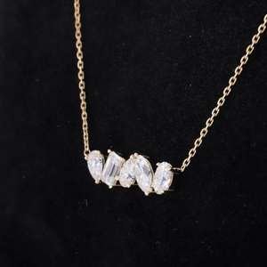 Colgante de Diamantes Cultivados en Laboratorio con Certificación IGI, en Forma de Pera, Esmeralda, Marquesa y Ovalada, en Oro, Oro Rosa, Oro Blanco o Plata, D-E-F VVS-VS - Product Image 3