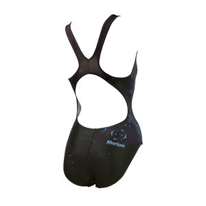 Traje de Baño de Una Pieza para Mujer MARIUM, Top Corto con Estampado Geométrico, Spandex/Poliéster, Anti-UV, Secado Rápido, Transpirable, No Tóxico, Impermeable - Product Image 4