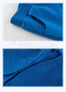 Conjuntos de Verano al por Mayor FonilBest, Ropa Deportiva Transpirable, Pantalones Cortos Casuales, Camiseta de Manga Corta, Tejido de Punto 100% Algodón, 180gsm, Secado Rápido, Color Sólido - Product Image 6