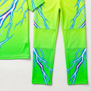 Uniformes de porristas de dos piezas, conjunto personalizado de top corto y falda, ropa sublimada para equipos de competición All Star - Product Image 5