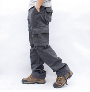 Wholesale High Quality Men Tactical <b>Cargo</b> <b>Pants</b> Custom <b>Waterproof</b> Cotton Mid Waist - Product Image 2