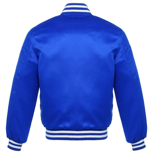 Chaqueta Varsity de Algodón para Hombre, Marca Letterman, con Cuello Alto y Logotipo Frontal, Estilo Universitario, Invierno, Hecha en Pakistán - Product Image 2