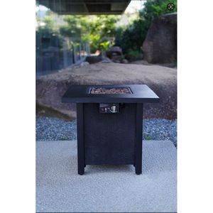 Tavolo da 25 pollici per focolare esterno con pozzi di fuoco durevoli 50000BTU per uso esterno - Product Image 2
