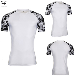 Camisetas de Compresión de Manga Corta para Entrenamiento de MMA, Diseño Sublimado, Ropa Deportiva Personalizada - Product Image 4
