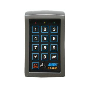 Clavier de contrôle d'accès RFID étanche DK-2865 (P1) avec bouton de sortie pour systèmes de serrures électriques - Product Image 1