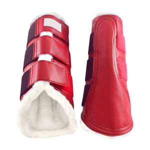 Botas de Protección para Tendones de Caballo, Protectores de Patas para Entrenamiento Ecuestre, Deportes de Lujo, Impermeables, con Malla - Product Image 1