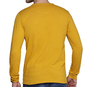 Camiseta de manga larga de alta calidad para hombre, de algodón, lisa, cómoda, perfecta para el día a día, venta al por mayor, calidad premium, personalizada - Product Image 4