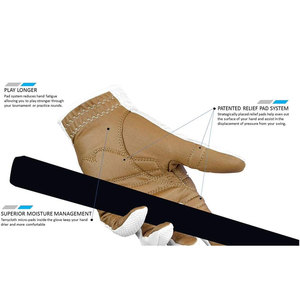 ถุงมือกอล์ฟสำหรับผู้หญิงรุ่น Relax Grip 2.0 สีขาว สำหรับมือซ้าย ทำจากไมโครไฟเบอร์ เพื่อความสบายและประสิทธิภาพที่ดีขึ้น - Product Image 4