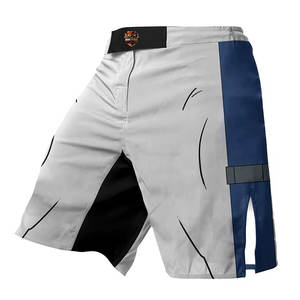 Pantalones cortos de grappling para hombre diseñados para brindar fuerza, equilibrio y flexibilidad durante el entrenamiento de lucha y las sesiones de gimnasio. - Product Image 5