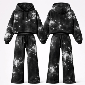 trending Oversized Custom <b>Screen</b> Printing Trending Tracksuit Premium Printing Casual Street Style Tracksuit For Men - Product Image 2
