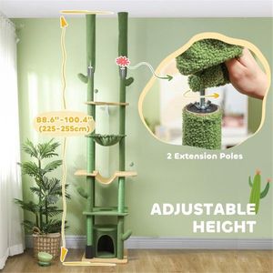 Arbre à chat et griffoir haut de gamme : Meuble durable et confortable pour le plaisir des félins - Product Image 2