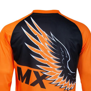 Jersey de Ciclismo de Montaña MTB Transpirable para Hombre, Diseño OEM, con Impresión Personalizada por Transferencia de Calor 2026 - Product Image 4
