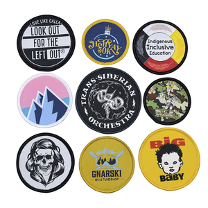 Premium woven patches with Velcro backing and glow-in-the-dark woven patches plus embroidered edge woven patches for Sale - Product Image 6