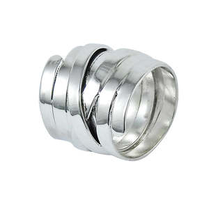 Delicate Twist Wrap Finger <b>Ring</b> For Women Multi-layered 925 Sterling Silver Bohemian Jewelry For Girls At Reasonable Price - Product Image 1