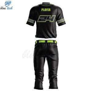Men's Baseball Uniform Custom Team Wear Breathable Polyester Sublimation Printed Team Set Plus Size UV Protection - Product Image 2