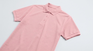 Men's <b>Pink</b> T Shirts Short Sleeve Regular Fit Solid Color Casual Wear Knitted Collar 100% Cotton Anti-Wrinkle - Product Image 4