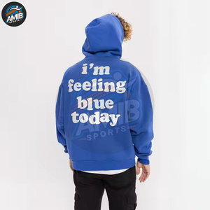 Nouveau style – Sweats à capuche en polaire imprimés pour homme – Design personnalisé – Qualité supérieure – Couleur unie – Respirant – Basiques – Mélange de coton – Adultes - Product Image 5