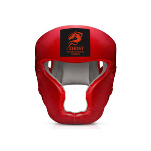 Protector de Cabeza Ajustable para Boxeo, Protección Facial Completa, Casco de Entrenamiento de Artes Marciales, Cuero PU Transpirable, MMA, Kickboxing, con Cierre de Gancho y Bucle - Product Image 4