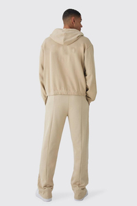 Nuevas Sudaderas Extra Grandes de Felpa Francesa 100% Algodón para Hombre, 500GSM, Gruesas, Invernales, con Bajo Elástico Transpirable, Logotipo Personalizado Impreso - Product Image 3