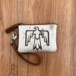 Alta calidad mujer 2024 nuevo cuero de vaca grabado con láser borla cremallera bolsa de cosméticos occidental cuero genuino billeteras largas - Product Image 3