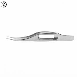 Pinzas Oftálmicas Colibri de Alta Calidad, 0.12mm de Dientes, Pinzas Quirúrgicas de Acero Inoxidable, Instrumento Microquirúrgico para Córnea - Product Image 3