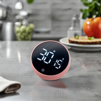 Timer Dapur Digital LED untuk Memasak, Mandi, Belajar, Stopwatch, Jam Alarm, Magnetik, Elektronik, Penghitung Waktu Mundur Memasak