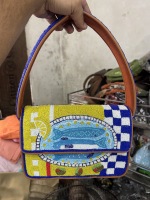 Tas Selempang Bordir Bohemian Modern India Buatan Tangan dengan Manik-Manik, Ringan, Kapasitas Besar, Tas Wanita untuk Acara Malam